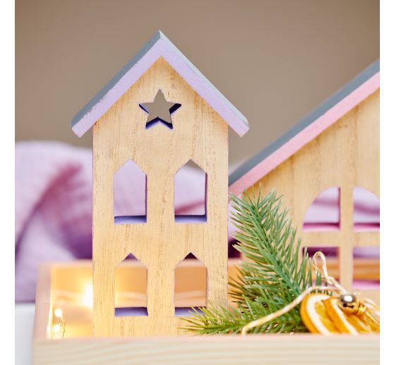 VBS Micro LED chain of lights, with timer, 20 LEDs