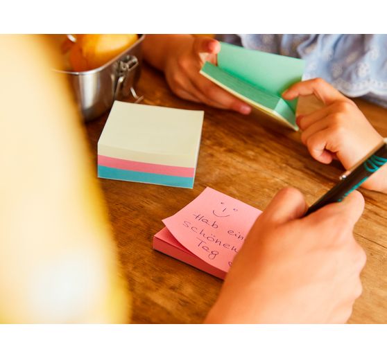 share Sticky notepad, 4 x 100 sheets