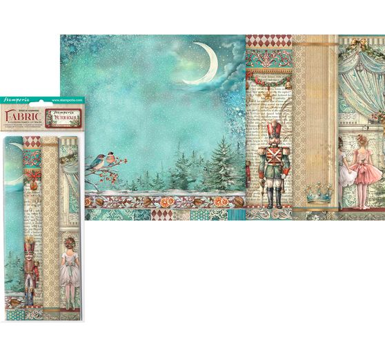 Pakiet tkanin "Dziadek do orzechów"