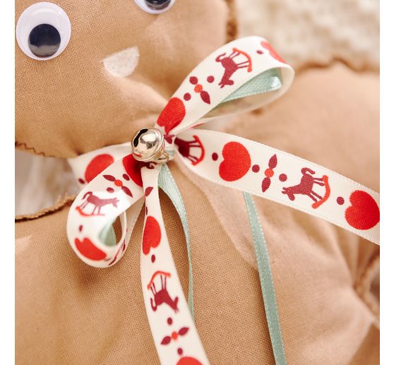 Wstążka satynowa "Rocking horse