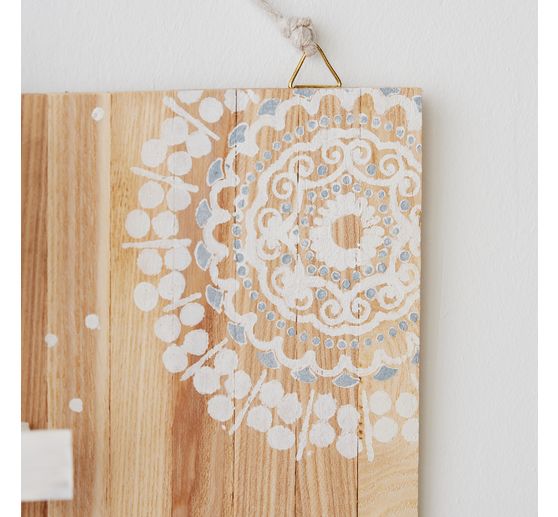 Szablon "Mandala Flowers", DIN A4