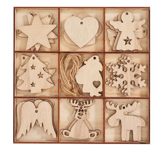 VBS Decoration pendant "Heartfelt" in wooden box