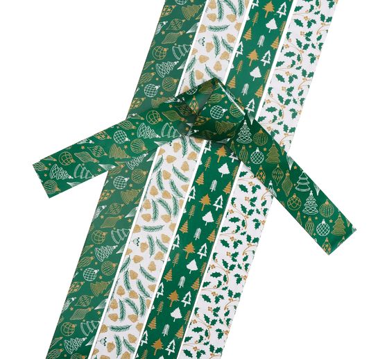 Paski papierowe "Zimowy las