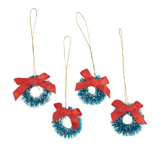 Mini wieńce bożonarodzeniowe VBS