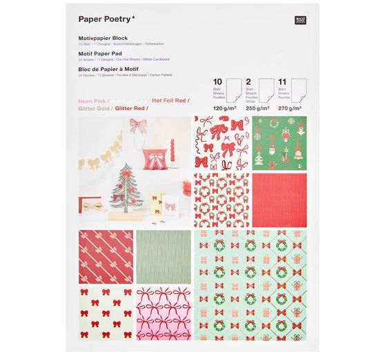 Blok papieru do rękodzieła "Put A Bow On It!"