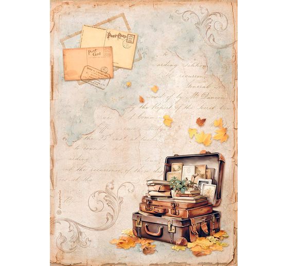 Motif straw silk assortment "Golden Harmony"