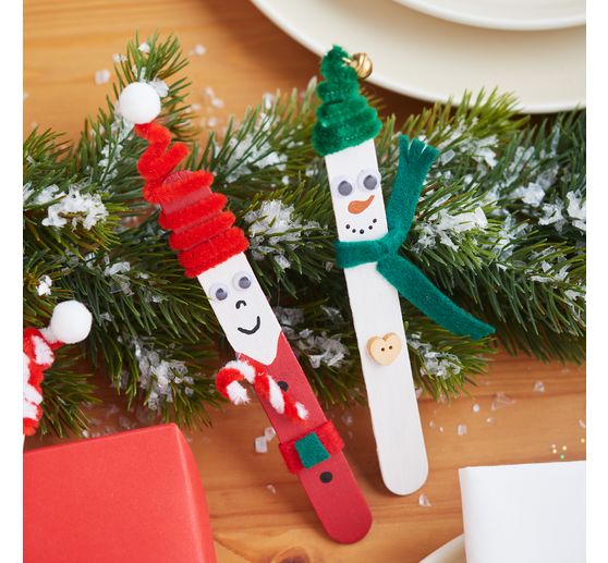 VBS Drewniana szpatułka "Maxi", 50 szt.