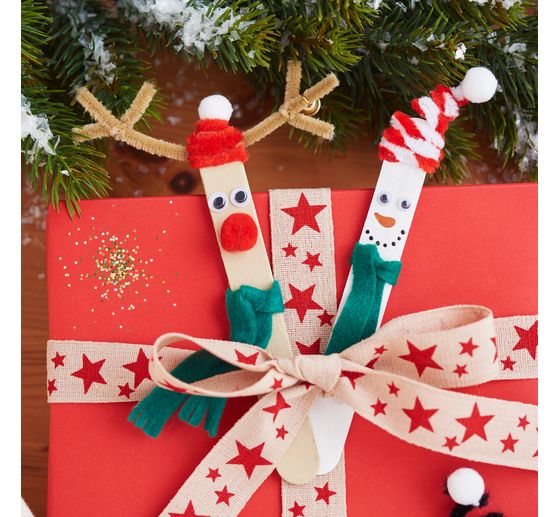 VBS Drewniana szpatułka "Maxi", 50 szt.