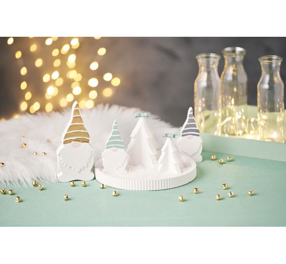 Silicone casting mould "Plate with grooves"