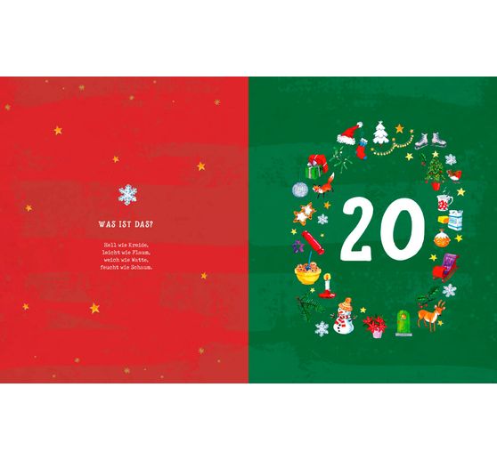 Book "Mein Adventskalender-Buch : Winter-Weihnacht-Wichtelspaß"