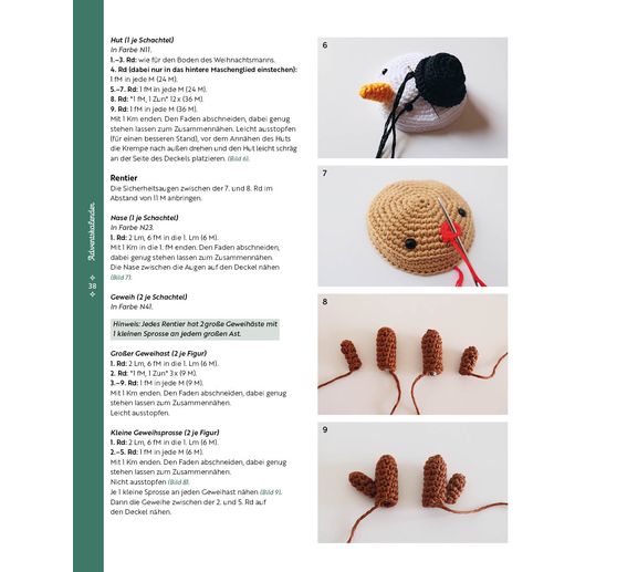 Książka "Sweet Christmas - Das Amigurumi-Häkelbuch"