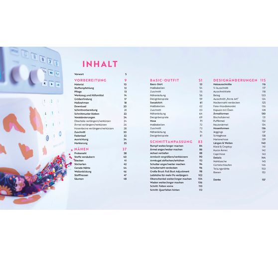 Book "Keine Angst vor Klamotte - Basic-Outfit nähen von Anna Einfach nähen"