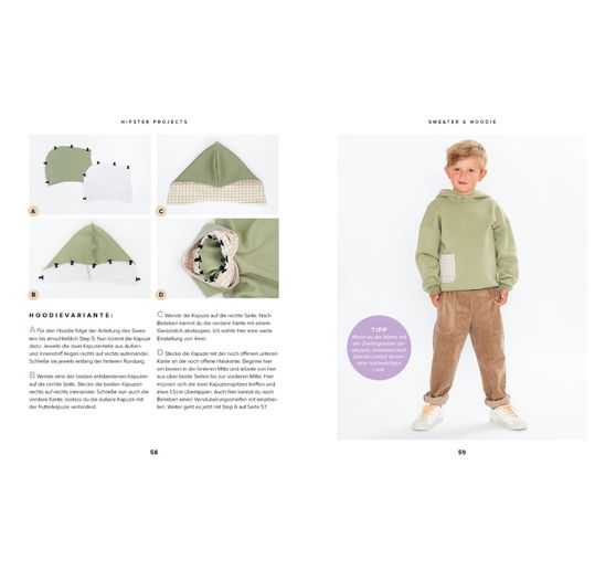 Book "Little Hipster: Kinderkleidung nähen. Frech, wild, wunderbar!"