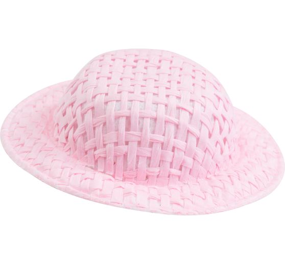 VBS Straw hat "Assorted", Ø 5 cm, 10 pcs.