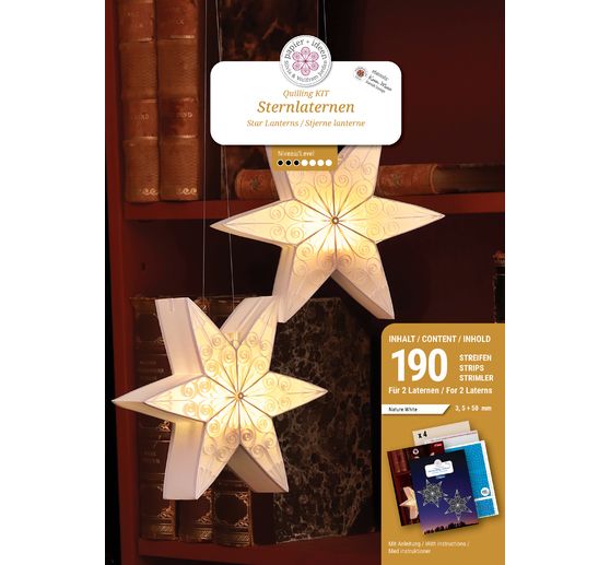 Quilling set "White Lanterns"