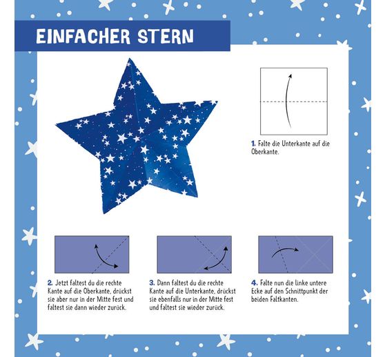 Książka "88 x Origami Kids - Weihnachtssterne"