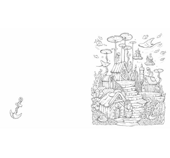 Książka "Meine Ausmalwelt: Wald und Natur"