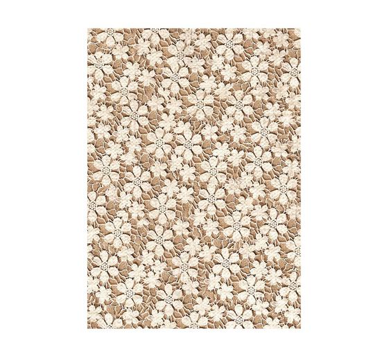 Motif straw silk backgrounds "Old Lace"