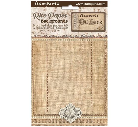 Motif straw silk backgrounds "Old Lace"