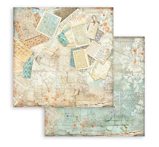 Blok do scrapbookingu "Tła Alterego"