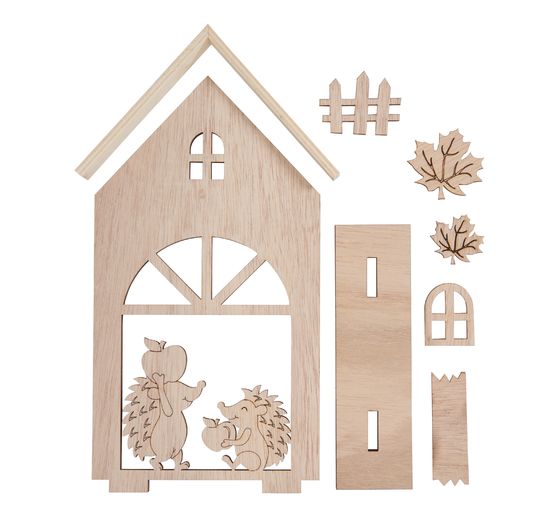 VBS Wooden building kit "Hedgehog house"