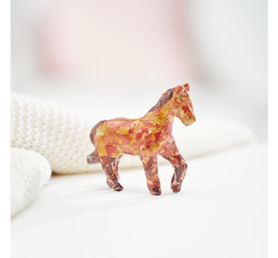 Koń, papier mâché