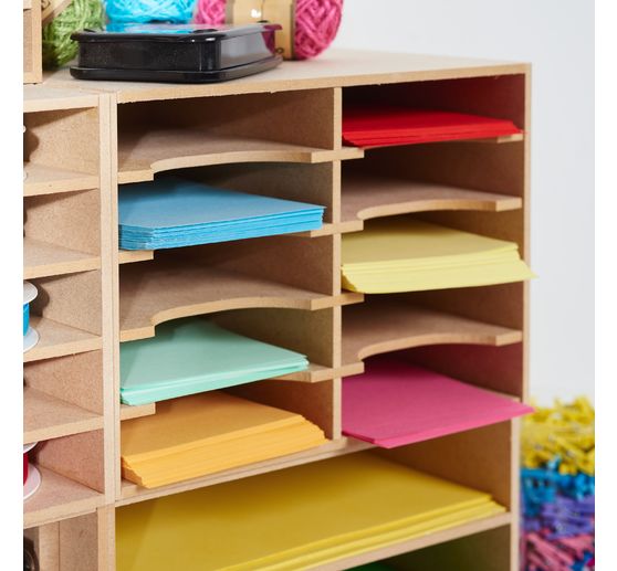 Flexio "Pudełko na poduszki do stempli", 10 przegródek