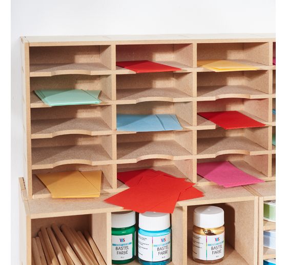 Flexio "Pudełko na poduszki do stempli", 10 przegródek