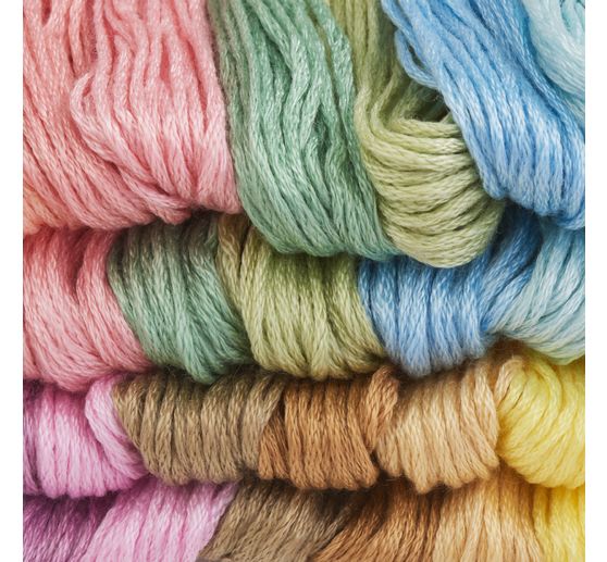 VBS Embroidery twist, Megapack Pastel