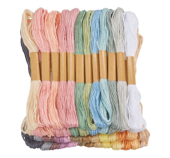 VBS Embroidery twist, Megapack Pastel