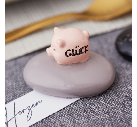 Mini figurka VBS "Szczęśliwa świnia"