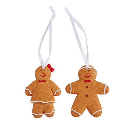VBS Decoration pendant "Gingerbread couple"
