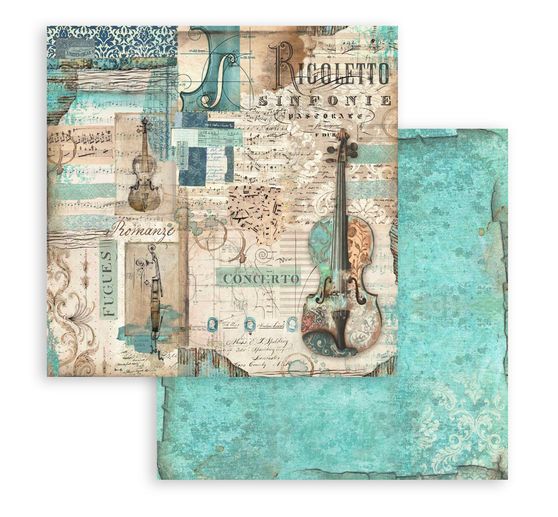 Scrapbooking Pad "Music"