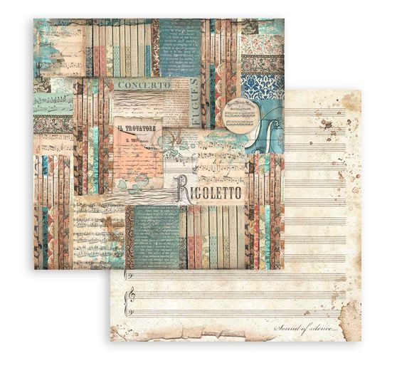 Scrapbooking Pad "Music"