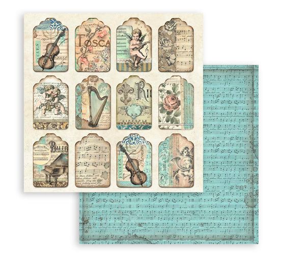 Scrapbooking Pad "Music"