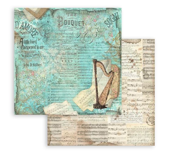 Scrapbooking Pad "Music"