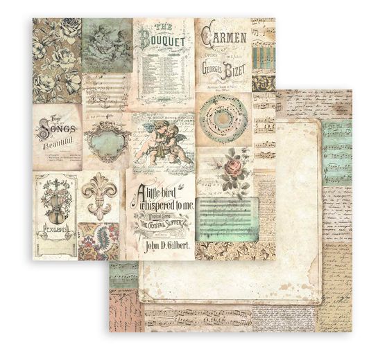 Scrapbooking Pad "Music"