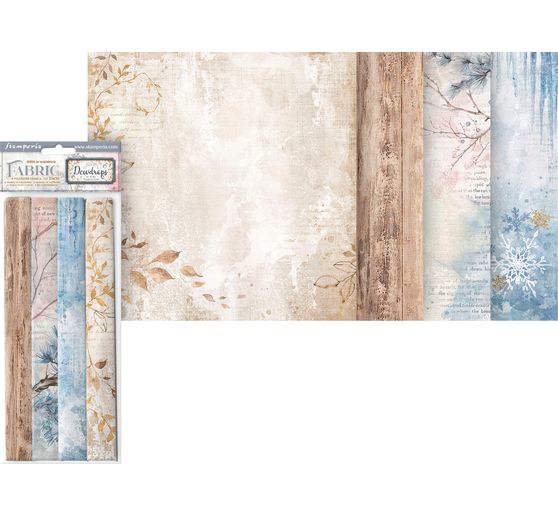 Pakiet tkanin "Krople rosy"