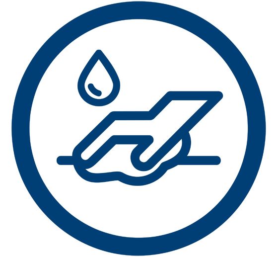 Cotton fabric "Milflores", acrylic coated