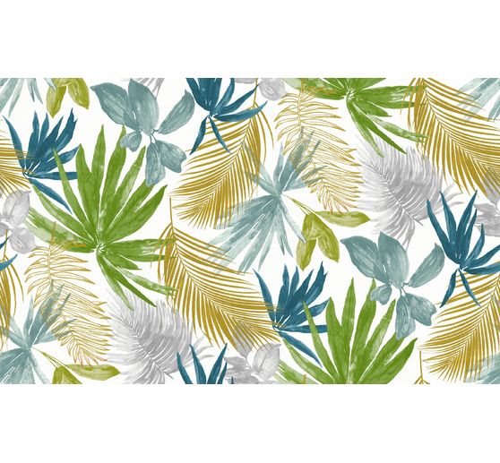 Cotton fabric "Palms", acrylic coated