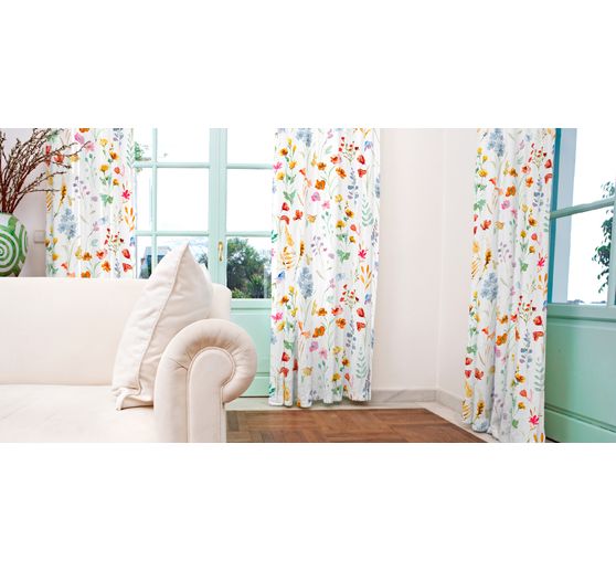 Tkanina bawełniana "Kolorowe kwiaty"