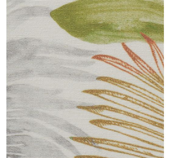 Cotton fabric "Palms", acrylic coated