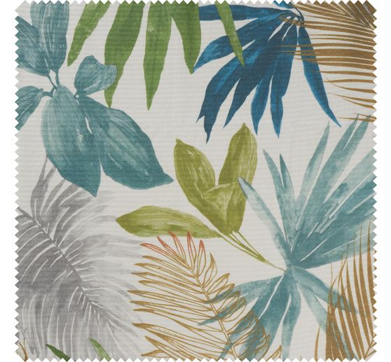 Cotton fabric "Palms", acrylic coated