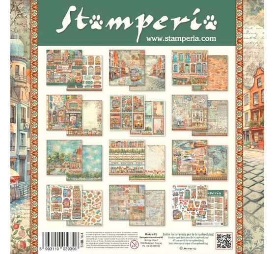 Scrapbook block "Art of Travelling"