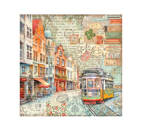 Pakiet tkanin "Sztuka podróżowania"