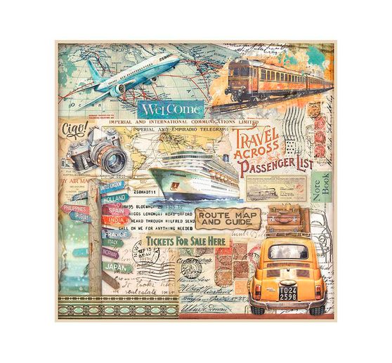 Pakiet tkanin "Sztuka podróżowania"