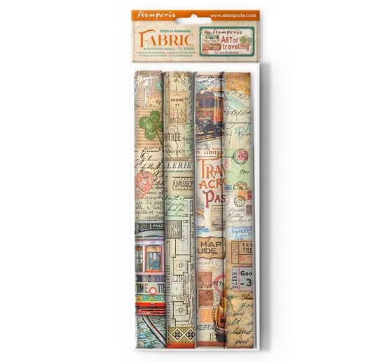 Pakiet tkanin "Sztuka podróżowania"