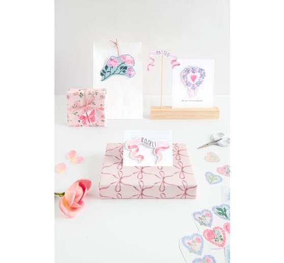 Blok papieru rzemieślniczego "La Vie En Rose"