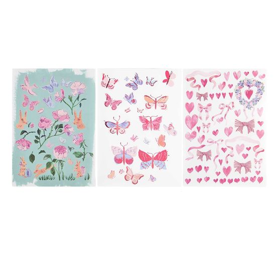 Blok papieru rzemieślniczego "La Vie En Rose"