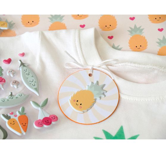 Puszysta naklejka "Witaminy"